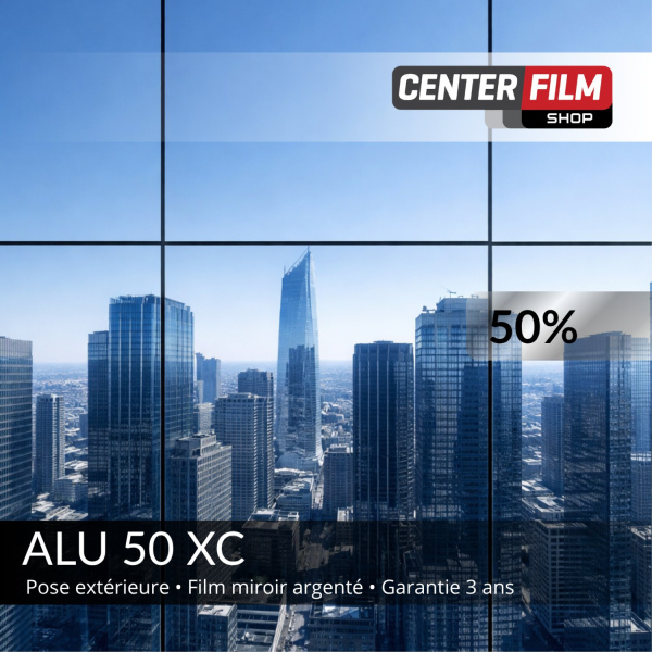 ALU 50 XC - Film miroir sans tain pour batiment