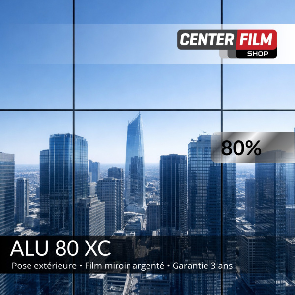 ALU 80 XC - Film miroir sans tain pour batiment