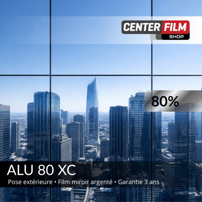 ALU 80 XC - Film miroir sans tain pour batiment