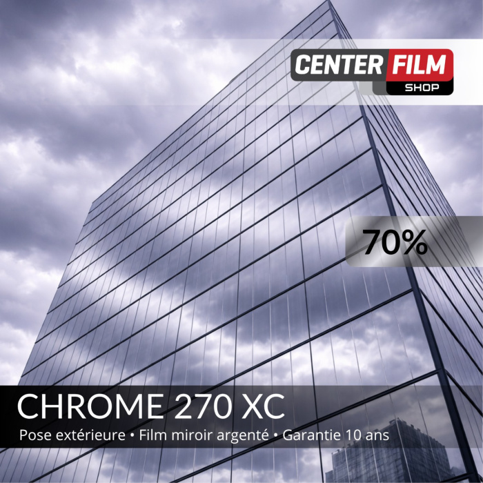 CHROME 270 XC - Film miroir sans tain pour batiment