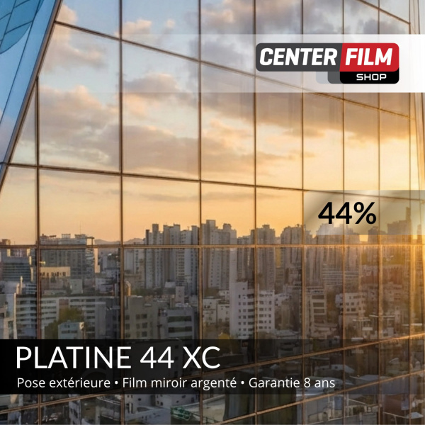 PLATINE 44 XC - Film miroir sans tain pour batiment