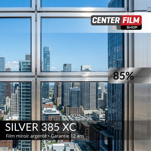 SILVER 385 XC - Film miroir sans tain pour batiment