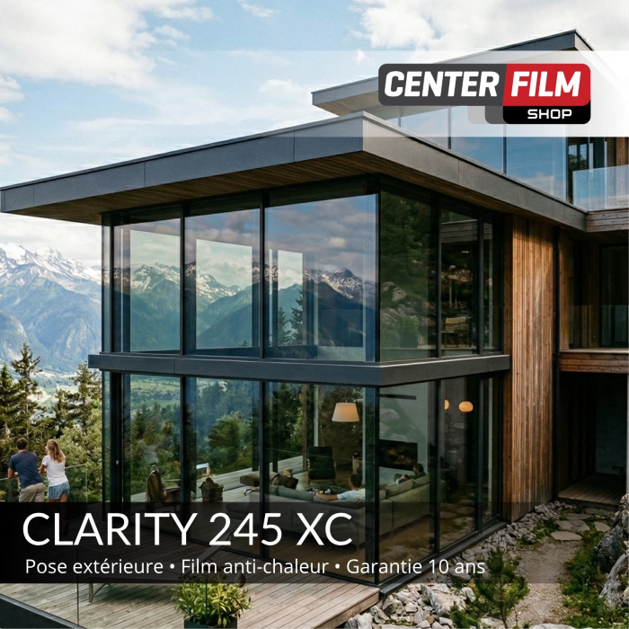 CLARITY 245 XC - Film anti-chaleur pour batiment | Center Film