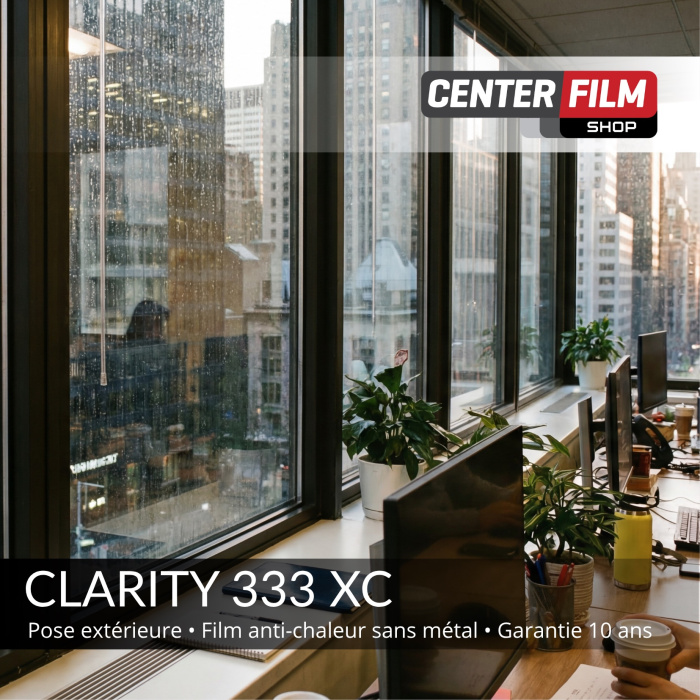 CLARITY 333 XC - Film anti-chaleur sans métal pour… | Center Film