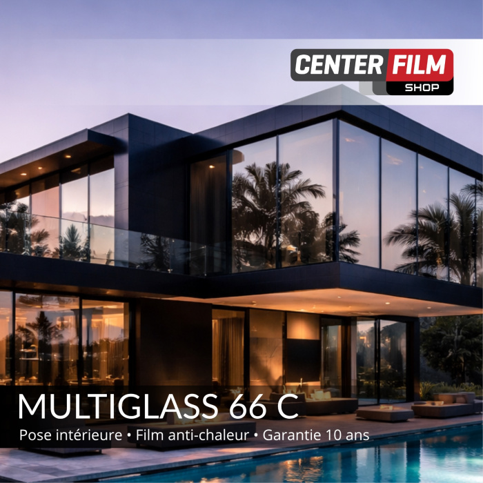 MULTIGLASS 66 C - Film anti-chaleur pour batiment | Center Film