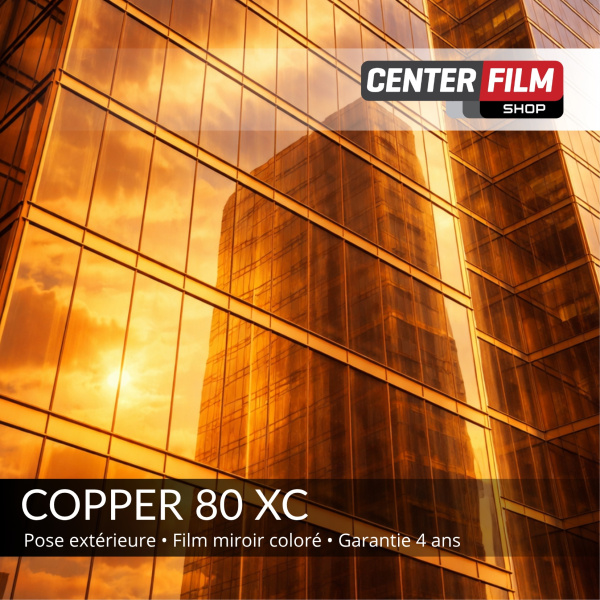 COPPER 80 XC - Film miroir coloré pour batiment