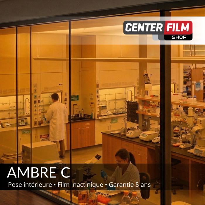 AMBRE C - Film inactinique pour batiment | Center Film