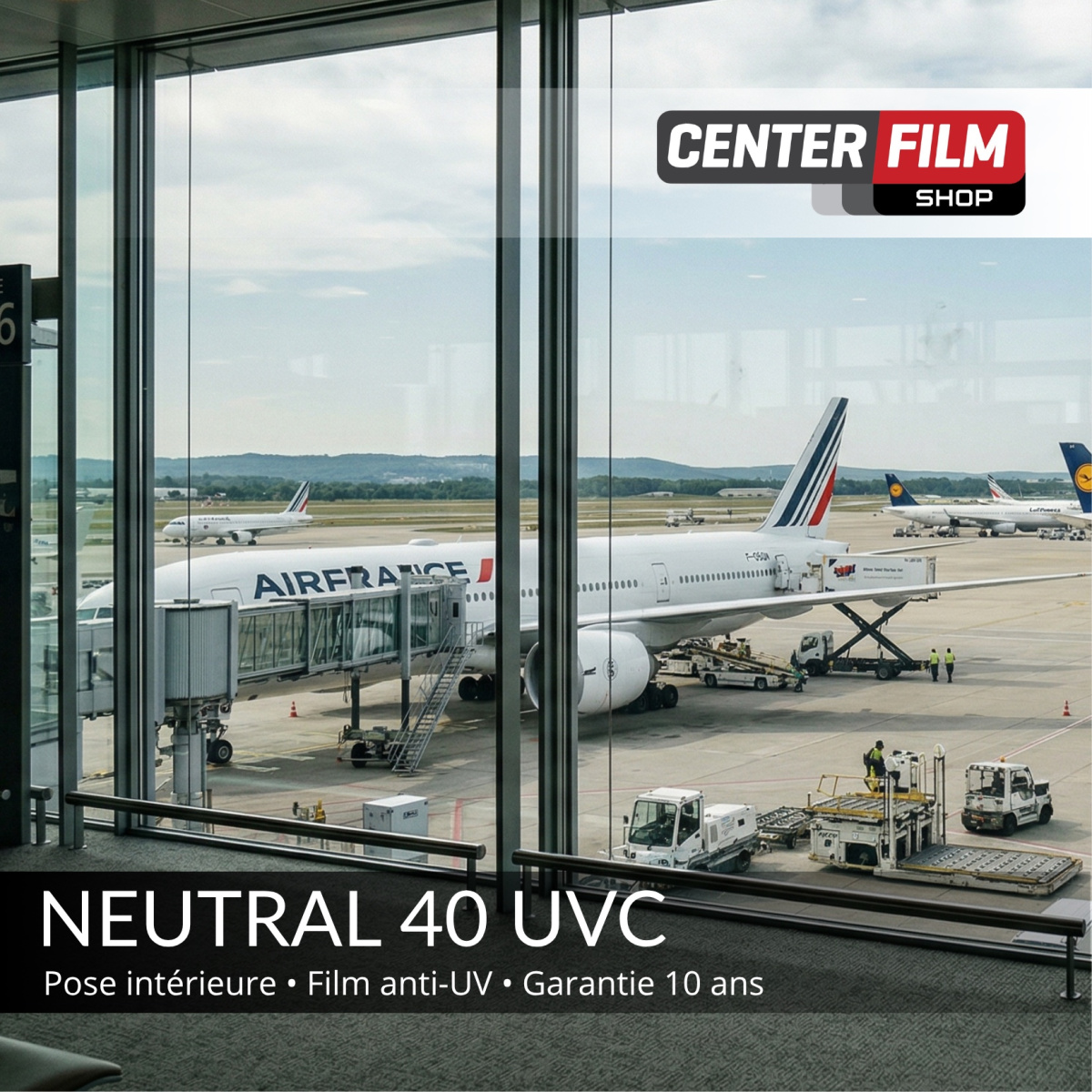 NEUTRAL 40 UVC - Film anti-uv pour batiment | Center Film