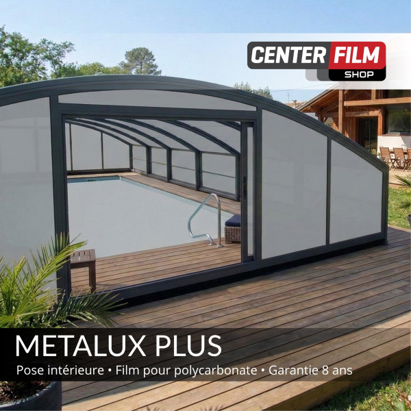 METALUX PLUS - 50 m - Film pour polycarbonate | Center Film