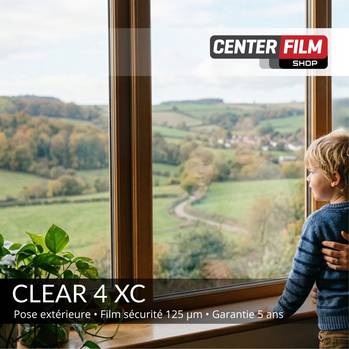 CLEAR 4 XC - Film sécurité 125 μm pour batiment