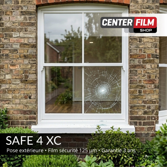 SAFE 4 XC - Film sécurité 125 μm pour batiment