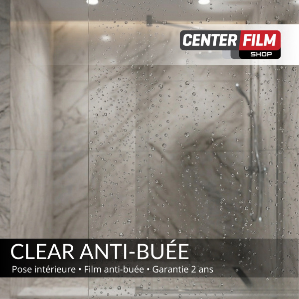 CLEAR ANTI-BUÉE - Film anti-buée pour batiment | Center Film