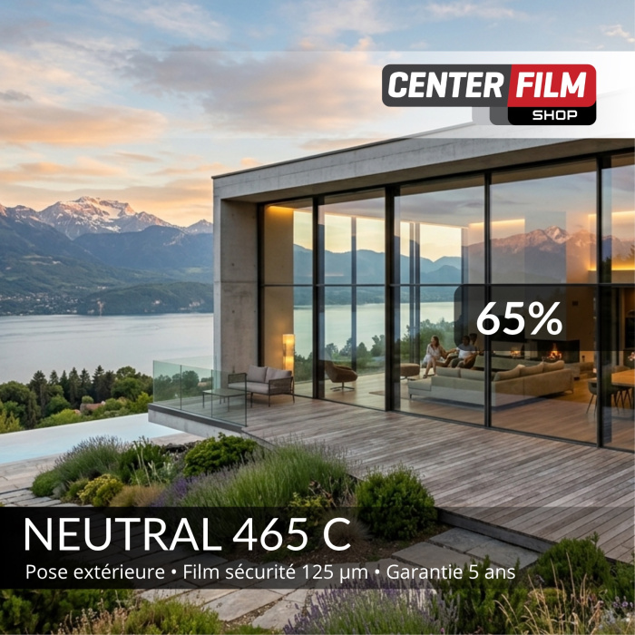 NEUTRAL 465 C - Film sécurité 125 μm pour batiment