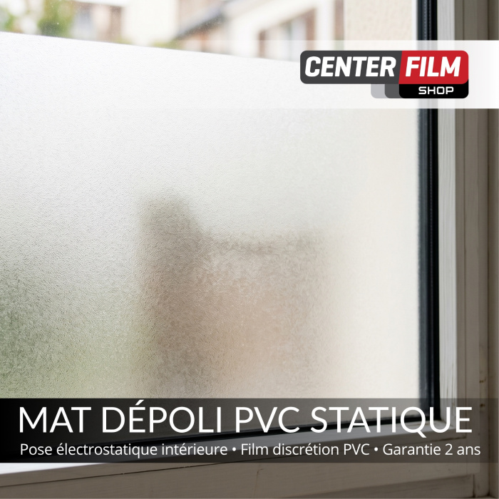 MAT DEPOLI PVC - Statique - 20 m - Film discrétion… | Center Film
