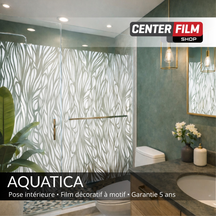 AQUATICA - Film décoratif à motif uni pour batiment | Center Film