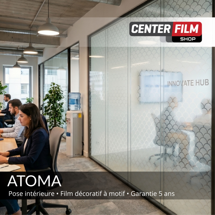 ATOMA - Film décoratif à motif uni pour batiment | Center Film