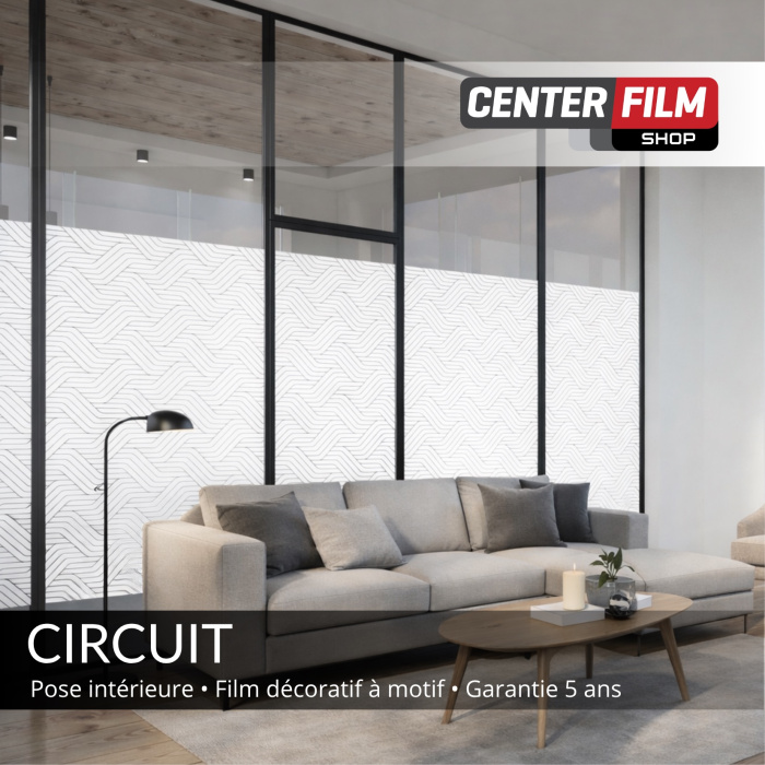 CIRCUIT - Film décoratif à motif uni pour batiment | Center Film