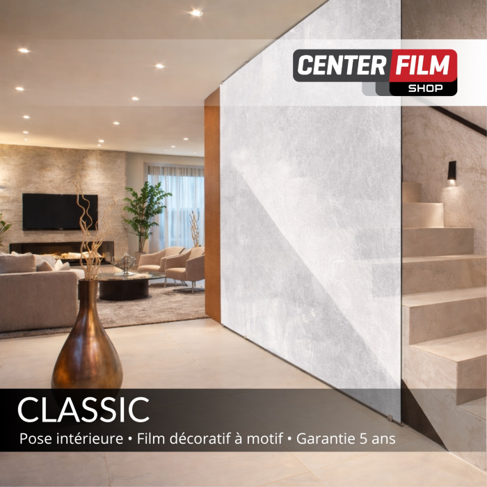 CLASSIC - Film décoratif à motif uni pour batiment | Center Film