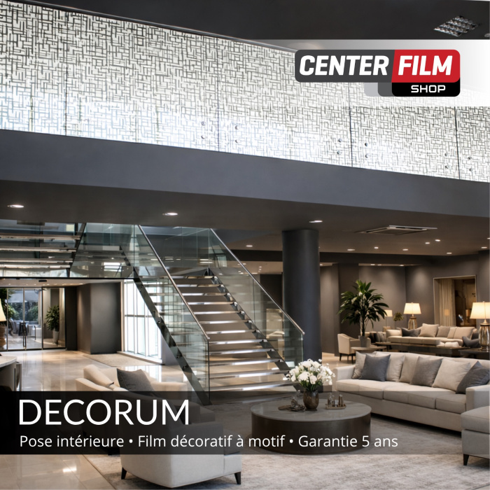 DECORUM - Film décoratif à motif uni pour batiment | Center Film