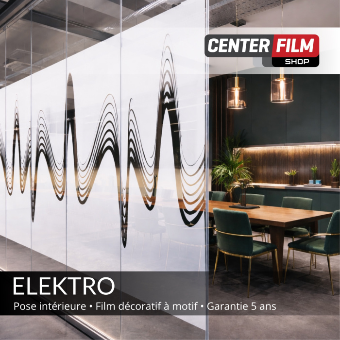 ELEKTRO - Film décoratif à motif uni pour batiment | Center Film