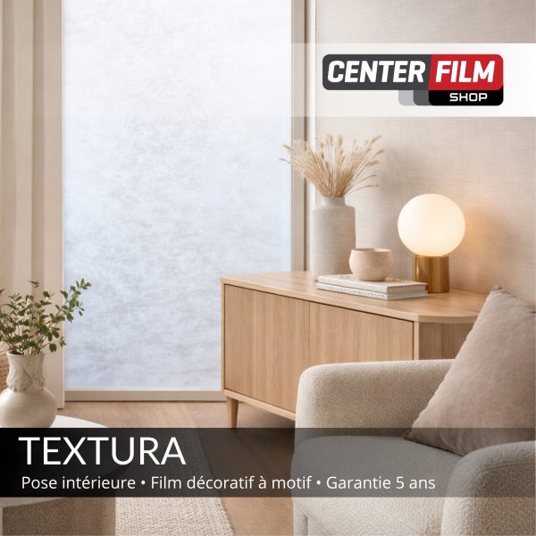 TEXTURA - Film décoratif à motif uni pour batiment | Center Film
