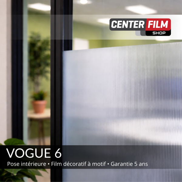 VOGUE 6 - Film décoratif à motif ligne pour… | Center Film