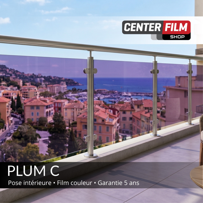 PLUM C - Film couleur transparent pour batiment | Center Film