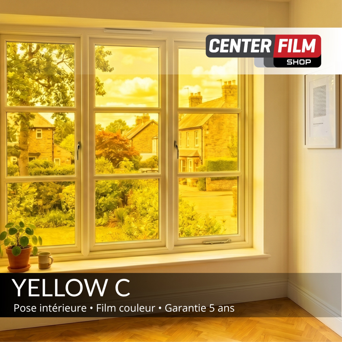 YELLOW C - Film couleur transparent pour batiment | Center Film