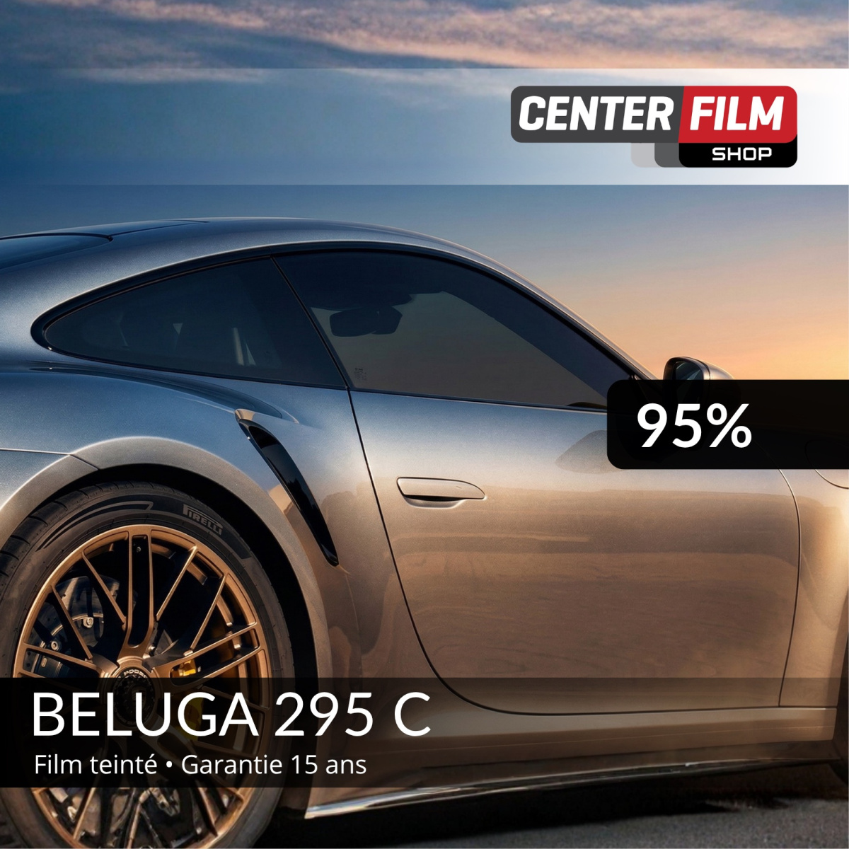 BELUGA 295 C - Film teinté pour vitres automobile | Center Film