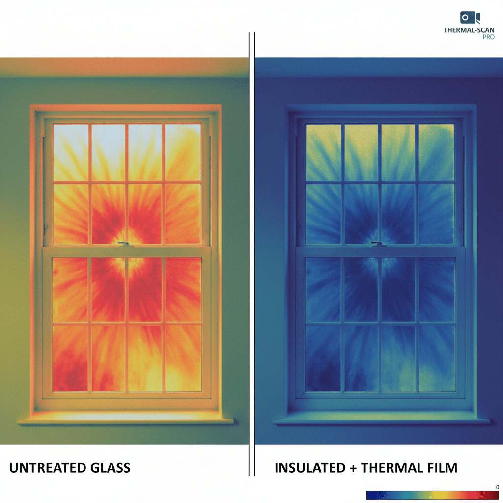 Film thermique isolant pour fenetre